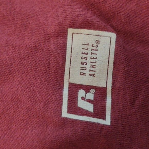 *FINAL SALE* NWT Men's Russell Athletic Maroon Tee Size M - Picture 7 of 7